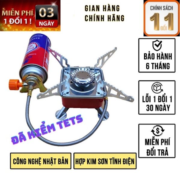 bếp ga du lịch mini tiện lợi khi đi căm trại