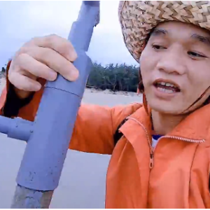 Ống Hút Tôm Tít (Bề Bề) – Hút Cát Nhẹ Không Tốn Sức