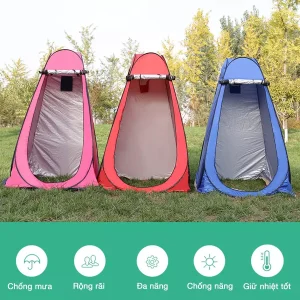 Lều Tắm & Thay Đồ Ngoài Trời Tự Bung