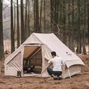 Lều cắm trại Glamping 4-6 người khung bơm hơi từ Naturehike