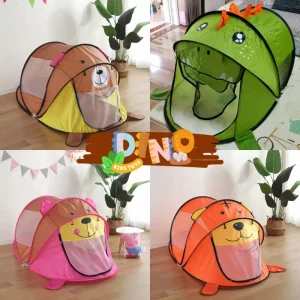 Lều tự bung DinoKids - Hình con vật, công chúa, hoàng tử cho bé trai và bé gái