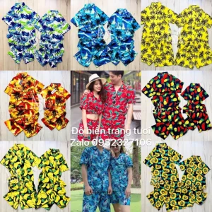 Đồ Bộ Đi Biển Trái Cây Cho Nhóm và Gia Đình