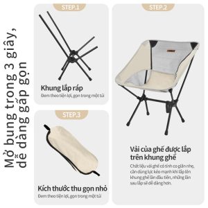 Ghế Du lịch Dã ngoại Siêu Nhẹ