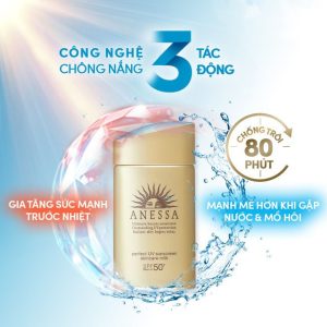 Kem Chống Nắng Dưỡng Da Anessa Perfect UV SPF50+PA++++ 60ml