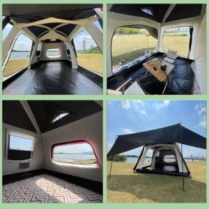 Lều Cắm Trại Ngoại Ô Chống Thấm Nước cho 8- 12 người