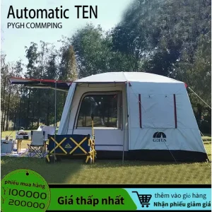Lều Cắm Trại Ngoại Ô Chống Thấm Nước cho 8- 12 người
