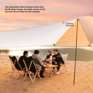 Tấm Tăng Lều Tank Bạt Che Nắng Chống Mưa Cho Cắm Trại Du Lịch Dã Ngoại