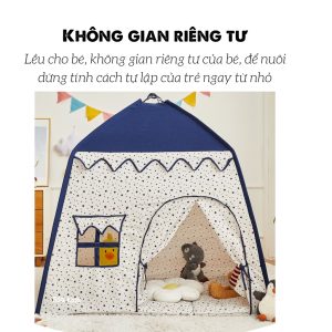 Lều Bóng Cắm Trại MINA cho Bé Gái Trai