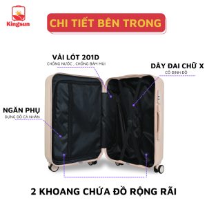 Vali Du Lịch Kingsun