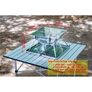 Bếp Than Nướng Xếp Gọn